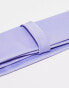 ASOS DESIGN tie in lilac