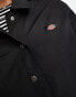 Dickies oakport cropped coach jacket in black