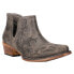 Фото #2 товара Roper Ava Paisley Embossed Snip Toe Cowboy Booties Womens Grey Casual Boots 09-0