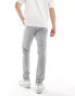 Фото #2 товара Jack & Jones slim fit chinos in light grey