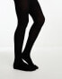 Monki 2 pack 60 denier tights in black