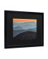 Фото #2 товара Pierre Leclerc Great Smoky Sunset Matted Framed Art - 15" x 20"