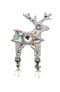 Брошь Deers Large Silver Stag Chantal