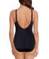 ფოტო #2 პროდუქტის Women's Slimming Rivited One-Piece Swimsuit
