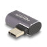 Фото #2 товара Delock USB Adapter 40 Gbps Type-C PD 3.0 100 W Stecker zu Buchse gewinkelt links