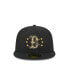 Фото #2 товара Men's Black Boston Red Sox 2024 Armed Forces Day On-Field 59FIFTY Fitted Hat