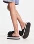 Фото #2 товара Charles & Keith flatform sandals with puffy bow in black