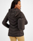 Фото #2 товара Women's Packable Hooded Puffer Coat, Created for Macy's