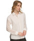 Фото #3 товара Women's Chiffon Sleeve Button Down Blouse