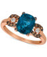 Фото #1 товара Кольцо Le Vian Gemstone & Diamond in 14k Rose Gold