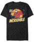 Disney Pixar Men's The Incredibles Be Incredible Short Sleeve T-Shirt Черный, L - фото #1