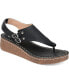 ფოტო #1 პროდუქტის Women's Mckell Wedge Sandals