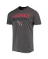 Фото #3 товара Men's '47 Charcoal Arizona Cardinals Dark Ops Super Rival T-shirt