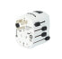 Фото #8 товара Dicota World Adapter PRO & USB - Universal - Indoor - 100-250 V - White - Plastic - 57 mm