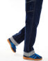 Фото #5 товара Abercrombie & Fitch baggy low rise carpenter jean in indigo