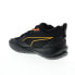 Фото #12 товара Puma Playmaker Pro Laser 37832301 Mens Black Mesh Athletic Basketball Shoes
