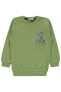 Фото #1 товара Erkek Çocuk Sweatshirt 2-5 Yaş Çağla Yeşili