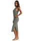 ფოტო #3 პროდუქტის Juniors' Good Keepsake Cross-Back Midi Dress