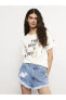 Aymira Giyimden Şık Jeans Standart Fit Metal Taş Işlemeli Kadın Jean Şort