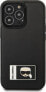 Karl Lagerfeld Etui Karl Lagerfeld do iPhone 13 Pro / 13 6,1" czarny/black hardcase Ikonik Patch