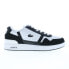 Фото #1 товара Lacoste T-Clip Vlc 223 1 SMA Mens White Leather Lifestyle Sneakers Shoes