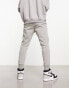 Nike Club cuffed joggers in grey