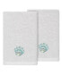 Фото #1 товара Textiles Turkish Cotton Aaron Embellished Bath Towel Set, 2 Piece