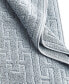 Фото #5 товара Sculpted Chain-Link Bath Towel, 30" x 56", Created for Macy's