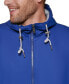 Фото #4 товара Men's Rubberized Lightweight Hooded Rain Jacket, Created for Macy's