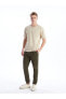 Slim Fit Gabardin Erkek Jogger Pantolon