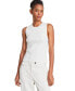 ფოტო #1 პროდუქტის Women's Fetullina Ribbed Sleeveless Top