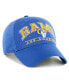 ფოტო #3 პროდუქტის Men's Royal Los Angeles Rams Fletcher MVP Adjustable Hat