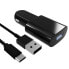 Фото #1 товара KSIX USB 2.1A Charger+Type C Cable 1 m Car charger