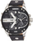 Diesel Men's Analogue Quartz Watch with Leather Strap DZ7313