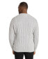 ფოტო #3 პროდუქტის Mens Rudy Cable Sweater Big & Tall