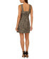 Фото #2 товара Women's Tweed Mini Sheath Dress