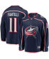 Фото #1 товара Men's Adam Fantilli Navy Columbus Blue Jackets Home Breakaway Player Jersey