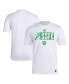 Men's Seattle Sounders FC 2024 Jersey Hook AEROREADY T-Shirt Белый, 3XL - фото #1