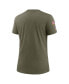 Фото #4 товара Women's Olive Green Bay Packers 2022 Salute To Service Legend T-shirt