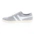 Gola Trainer Suede CMA558 Mens Gray Suede Lace Up Lifestyle Sneakers Shoes