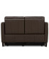 Фото #8 товара CLOSEOUT! Kolson 60" Leather Power Recliner Loveseat, Created for Macy's