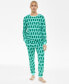 ფოტო #1 პროდუქტის Family Pajamas Men's 2-Pc. Trees Cotton Pajamas Set, Created for Macy's