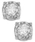 Фото #3 товара Diamond Stud Earrings (3/4 ct. t.w.) in 14k White, Yellow or Rose Gold