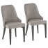 Фото #12 товара Nueva Chair in Metal and Fabric Set of 2