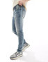 Фото #8 товара ASOS DESIGN skinny jeans in light blue tinted wash