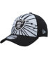 ფოტო #1 პროდუქტის Men's Gray, Black Las Vegas Raiders Shattered 39THIRTY Flex Hat
