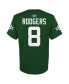 Big Boys Aaron Rodgers Green New York Jets Helmet T-shirt