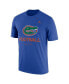 ფოტო #3 პროდუქტის Men's Heathered Royal Florida Gators Team Football Legend T-shirt