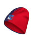 Фото #1 товара Men's Blue, Red New York Rangers Split Knit Hat