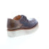 Фото #8 товара Bed Stu Elaine F395006 Womens Brown Leather Oxfords & Lace Ups Casual Shoes 6.5